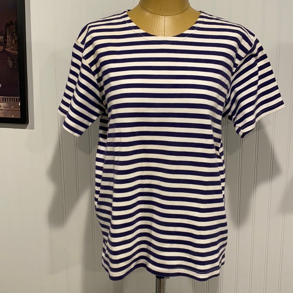 Newton Trading quality striped heavy cotton tee XL - Picture 1 of 3